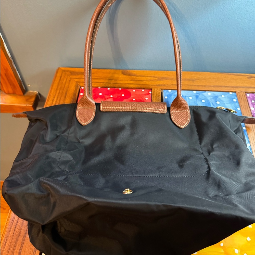 Authentic Longchamp Medium Le Pliage Bag Black